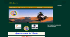 Desktop Screenshot of desertorganization.it